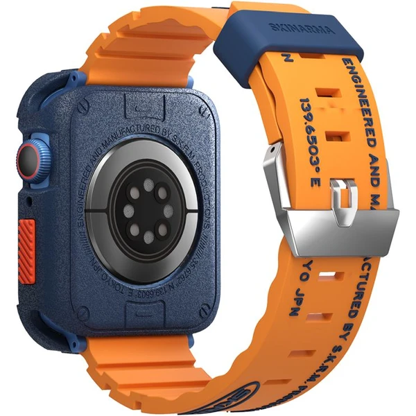 SKINARMA Shokku řemínek Apple Watch 42/44/45mm oranžový - Řemínky - Obrázek c9bf292e59ca40a9b6d8d081d057357e