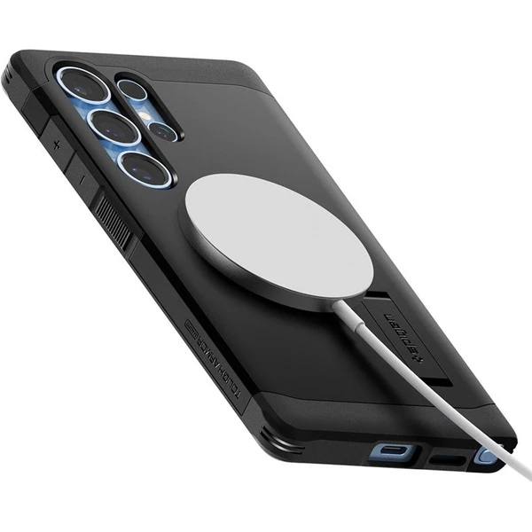 Spigen Tough Armor MagSafe kryt Samsung Galaxy S25 Ultra černý - Pouzdra - Obrázek c9e9c1b8634e4d9ebbef6ced3241ba2f