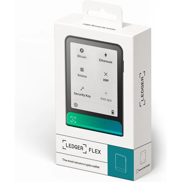 Ledger Flex krypto peněženka (iOS/Android/MacOS/Windows/Linux) Oxidate Green - Krypto peněženky - Obrázek c9fe55d4a3204cf48c05726b543b07f5