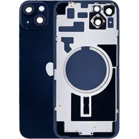 Náhradní zadní sklo pro iPhone 14 Plus temně inkoustové - Náhradní zadní skla