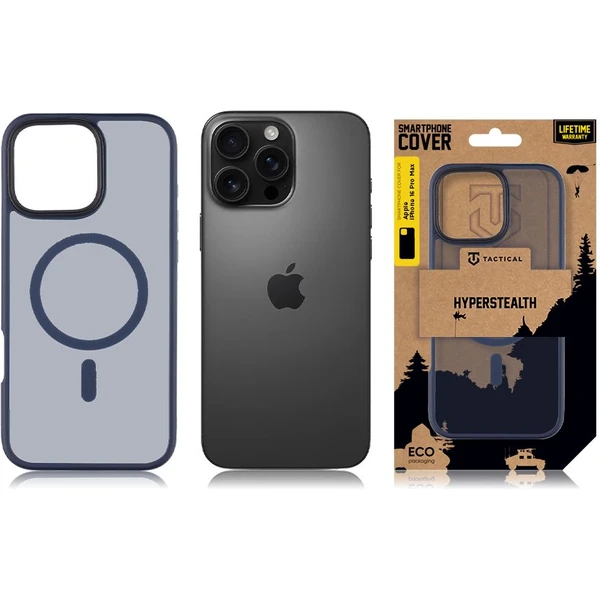 Tactical MagForce Hyperstealth Kryt pro iPhone 16 Pro Max Deep Blue - Pouzdra - Obrázek ca4df3c5269b43c18634f20537197c49