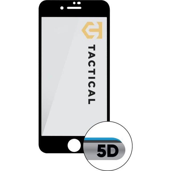 Tactical Glass Shield 5D sklo pro iPhone 7/8/SE (20/22) černé - Ochranné folie a skla - Obrázek ca8fb5abb553408d9eda99d39082457b