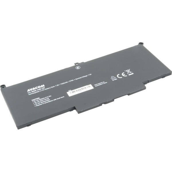 Baterie AVACOM pro Dell Latitude 7280, 7480 Li-Pol 7,6V 7500mAh 57Wh