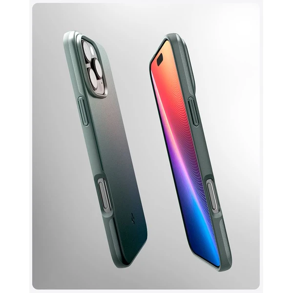 Spigen Thin Fit MagSafe kryt iPhone 16 Pro Max abyss green - Pouzdra - Obrázek cab4ba977a53497a96d63bb5c3ca33fd
