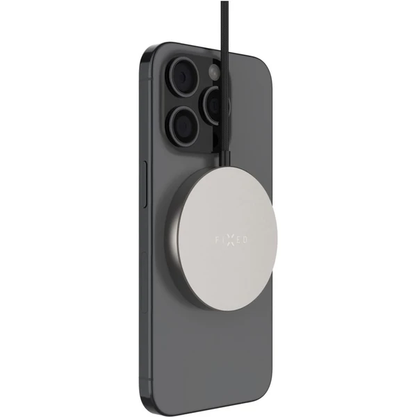 FIXED MagPad Slim MagSafe nabíječka s Qi2, 15W, titanová - Nabíječky - Obrázek cab6579b76e148dcb991ddab6754f4cc