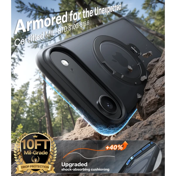 Torras Ostand Q3 Spin MagSafe kryt iPhone Air black - Pouzdra - Obrázek cab9e67a8d68435d8af0c4c7814a8491