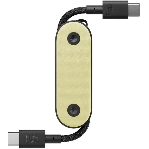 Native Union Pocket Cable USB-C kabel žlutý