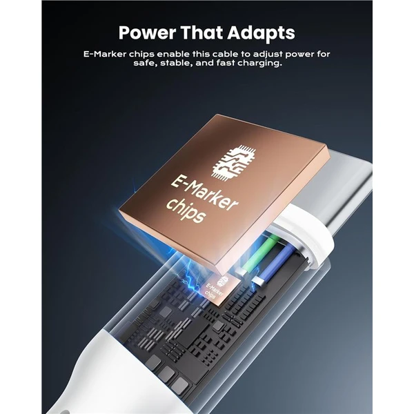 iOttie 100W Retractable samonavíjecí USB-C kabely (2 ks) bílé - Kabely a redukce - Obrázek cad4096ec5d14c059a05d6cc7ed2622f