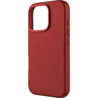 FIXED MagLeather kožený kryt s MagSafe Apple iPhone 16 Pro červený - Pouzdra