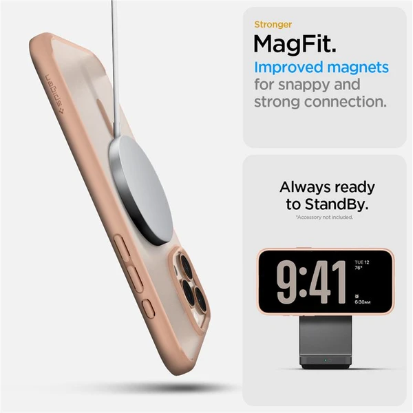 Spigen Ultra Hybrid T MagSafe kryt iPhone 16 Pro Max růžový titan - Pouzdra - Obrázek cafb3dc18a124203a6f70e2bd6a81340