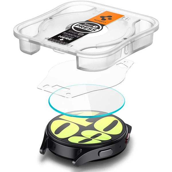 Spigen Glass tR EZ Fit sklo Samsung Galaxy Watch7 (40mm) čiré (2 ks) - Ochranné folie a skla - Obrázek cb093477bfb0417c9071e90190ebcf5a