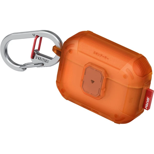 SKINARMA Mecha LE (Lock Edition) pouzdro AirPods Pro 3 oranžové - Pouzdra - Obrázek cb1addcb870d4fe98f1cb3c13a953f45
