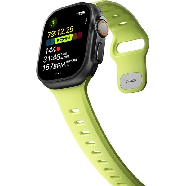 Nomad Tempo Band FKM řemínek Apple Watch 49mm/Ultra lime - Řemínky - Obrázek cb2aae4ddc6b4b93a875686afddbbac1