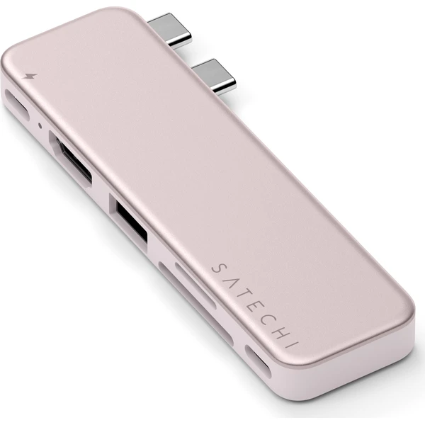 Satechi USB-C Snap Hub (MacBook Neo) ruměný - USB huby - Obrázek cb3fc6c3b63845ac8dbfac3230e330c1