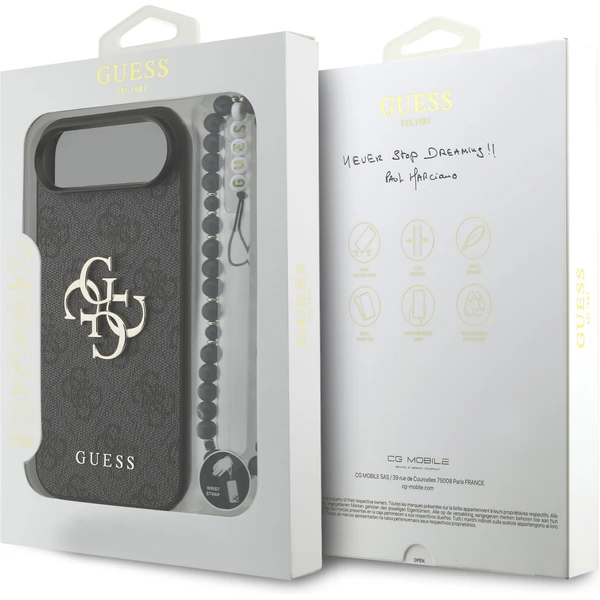 Guess PU 4G Metal Logo Strap kryt iPhone Air černý - Pouzdra - Obrázek cb4a74d8afc748ab9d03b54e3aa80a14