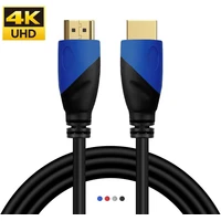 PremiumCord HDMI 2.0b/HDMI 2.0b kabel s ethernetem 4K 5m černo-modrý - Kabely a redukce