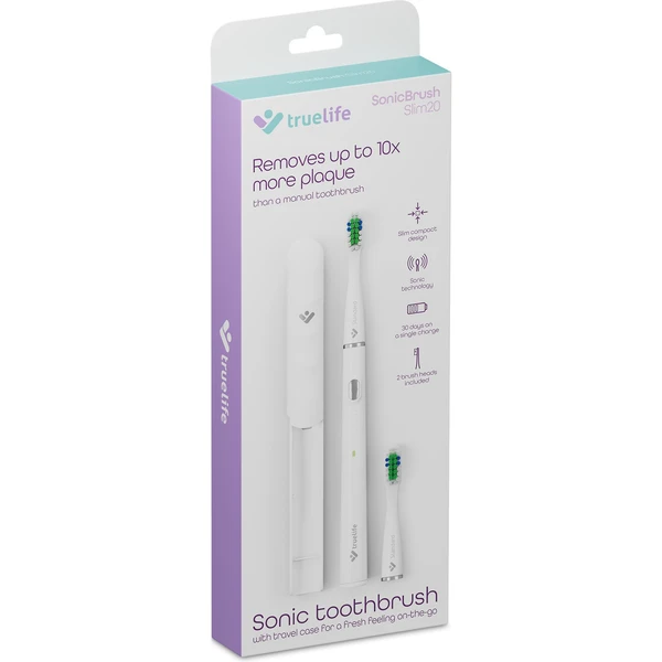 TrueLife SonicBrush Slim20 sonický kartáček bílý - Zubní kartáčky - Obrázek cb6e2b7e145d4efb8000f06db2d258d4
