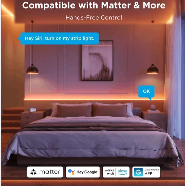 Govee COB Strip Light Pro RGBICW Matter LED pásek, 3m - Chytrá osvětlení - Obrázek cba2b257a1564671b8f0464028d35694