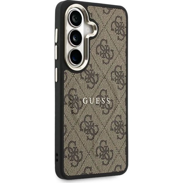 Guess PU Leather 4G Gold Frame Magnetic kryt Samsung Galaxy S26 hnědý - Pouzdra - Obrázek cba8b6e0c21f491290d1c77bef98b2cb