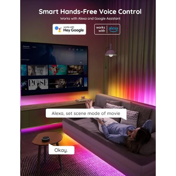 Govee WiFi RGBIC Smart PRO LED pásek 10m - LED pásky - Obrázek cbeb3d903f0e49cfb557d4e6c40578d7