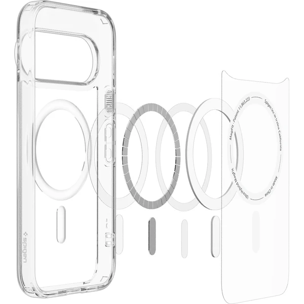 Spigen Ultra Hybrid MagSafe kryt Google Pixel 11 Pro XL clear white - Pouzdra - Obrázek cc028d5e7dfa4a938b17495e9e0ebab1