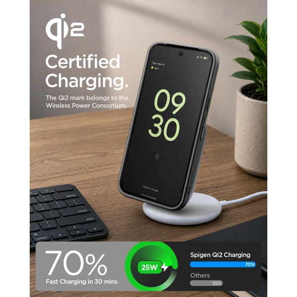 Spigen Liquid Air MagSafe kryt Google Pixel 11 matte black - Pouzdra - Obrázek cc1823a2128240be838110d51fc8c425