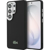 Lacoste Petit Pique Metal Logo Magnetic kryt Samsung Galaxy S26 Ultra černý - Pouzdra