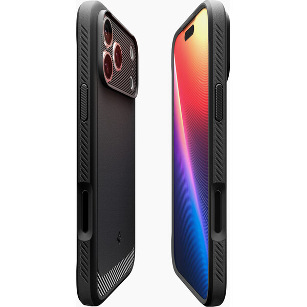 Spigen Rugged Armor MagSafe kryt  iPhone 18 Pro Max/17 Pro Max matte black - Pouzdra - Obrázek cc1ca2617aa3438f8bac1d269a3aeff3