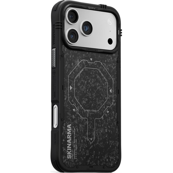 SKINARMA Vektor Mag-Charge MagSafe kryt iPhone 17 Pro Max Onyx