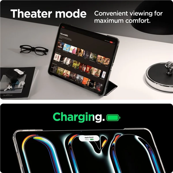 Spigen Smart Fold pouzdro iPad Pro 13" (2025) černé - Pouzdra - Obrázek cc4939ff8b4c441ba8f65720d4be0287