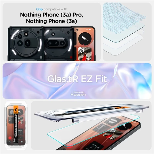 Spigen Glass tR EZ Fit HD tvrzené sklo Nothing Phone (3a)/(3a) Pro čiré - Ochranné folie a skla - Obrázek cc4a70deaf9a464d9f834b9e4fd8d4e0