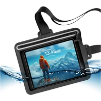 FIXED Dry Tab voděodolné pouzdro na tablet přes rameno černé - Pouzdra