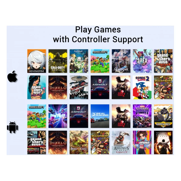 GameSir X5 Lite Wasabi mobilní herní ovladač zelený - Herní ovladače - Obrázek cc564f7fa70149bf82d8e5441f48457a