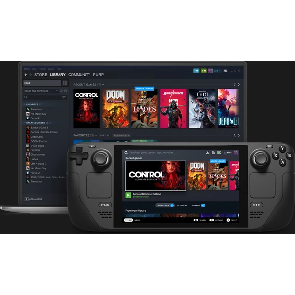 Valve Steam Deck Console 256GB (Kategorie A) - Handheld PC - Obrázek cc60498db1d34076828fe21ad3c523d3
