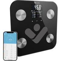 TrueLife FitShape S6 BT chytrá váha černá - Chytré váhy