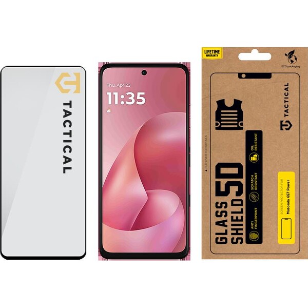 Tactical Glass Shield 5D sklo pro Motorola Moto G57 Power černé - Ochranné folie a skla - Obrázek cc9aa88130304882abda5098c96ebcc6