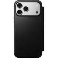 Nomad Modern Leather Folio MagSafe kožené pouzdro iPhone 17 Pro Max/18 Pro Max Black - Pouzdra