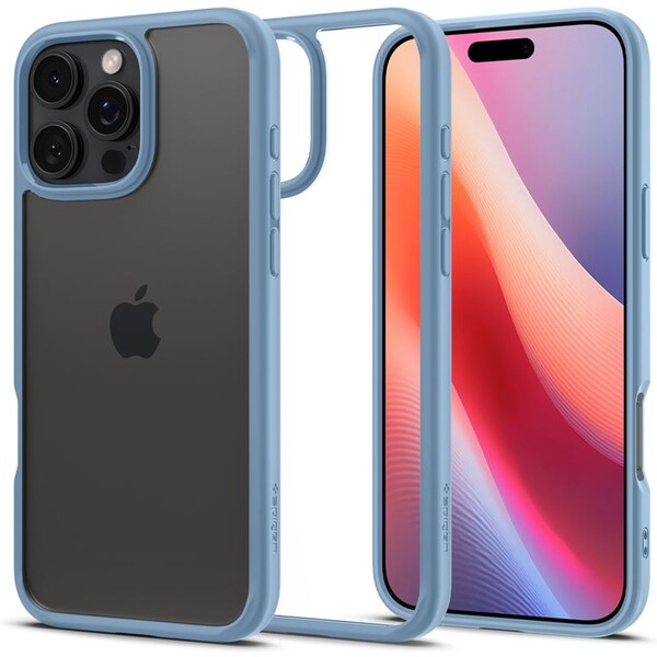 Spigen Crystal Hybrid kryt iPhone 16 Pro Max sierra blue