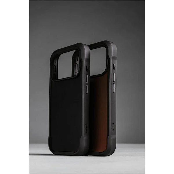 Nomad Rugged Leather Case (Horween) MagSafe kožený kryt iPhone 17 Pro Max Rustic Brown - Pouzdra - Obrázek cd0252ba530640d9984b4e41985adaa8