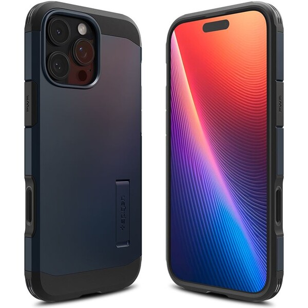 Spigen Tough Armor T MagSafe kryt iPhone 16 Pro Max modrý