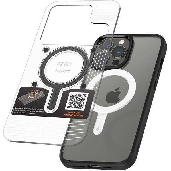 Spigen OneTap Ring Magnetic Plate nalepovací MagSafe kroužek bílý