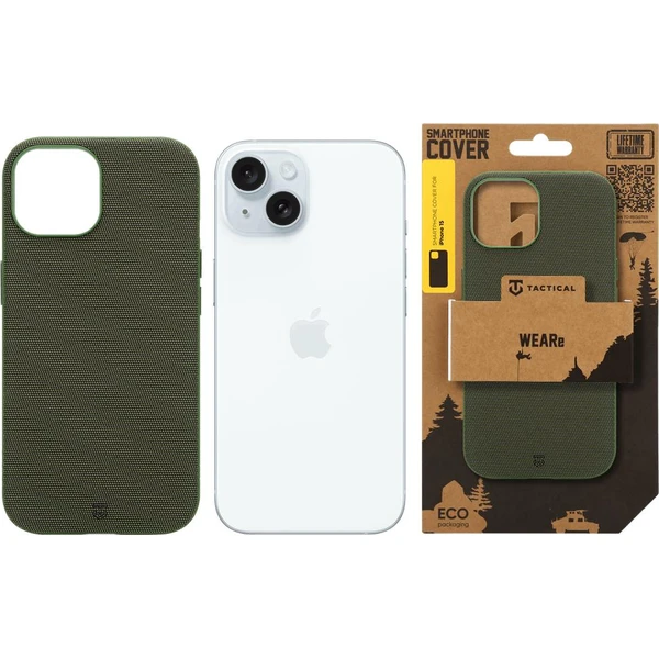 Tactical MagForce WEARe MagSafe kryt Apple iPhone 15 Forest Green - Pouzdra - Obrázek cd14abd016bb4eeba4e4cd13b39014d4