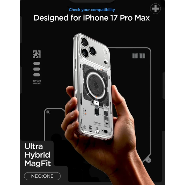 Spigen Ultra Hybrid MagSafe kryt iPhone 18 Pro Max/17 Pro Max neo one - Pouzdra - Obrázek cd45c70272be48e19c8e861406b8077a