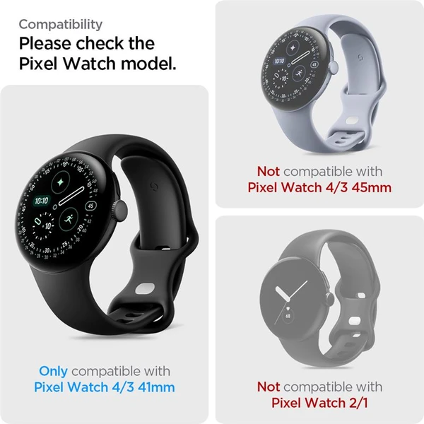 Spigen Eliteshield EZ Fit 2 Pack ochranná fólie Google Pixel Watch 4 (41mm) - Ochranné folie a skla - Obrázek cd69e3cd890e494eb0db69c5410c9669