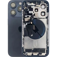 Náhradní rámeček pro iPhone 15 Pro modrý titan - Náhradní housingy