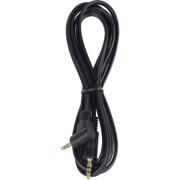 PremiumCord 3,5mm/3,5mm kabel se zahnutým konektorem 3m černý - Kabely a redukce - Obrázek cd7e55e1f4a94804bcae23e8e51f68e8