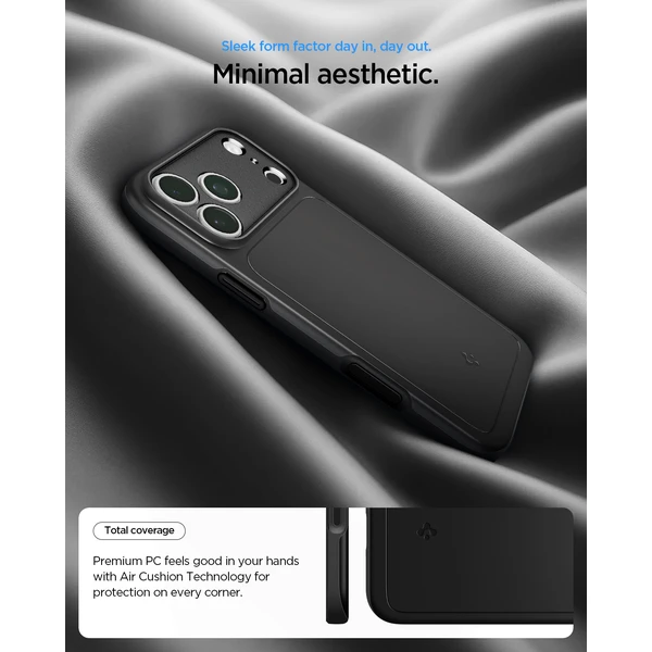 Spigen Thin Fit MagSafe kryt iPhone 18 Pro/17 Pro black - Pouzdra - Obrázek cdb1d07ccb014af18ec0c5d38b24b7dc