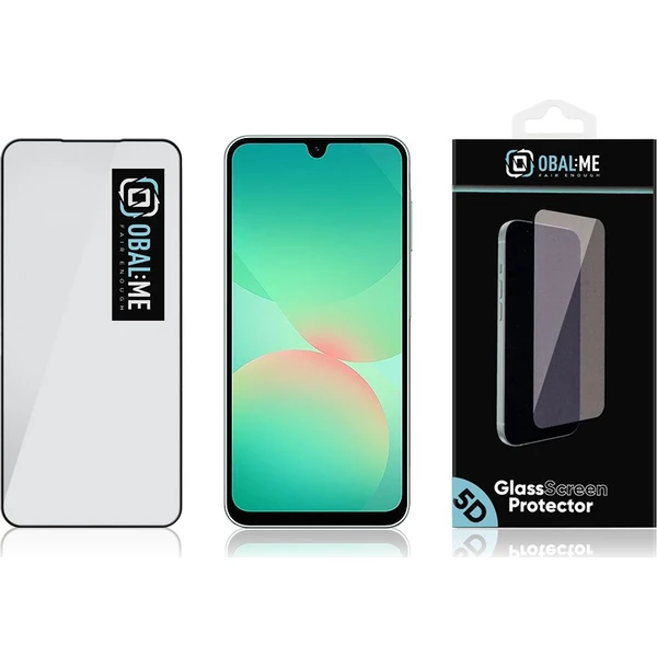OBAL:ME 5D Tvrzené Sklo pro Samsung Galaxy A27 5G černé - Ochranné folie a skla - Obrázek cdb2f7f56ccc491d832ccf9380526ee8
