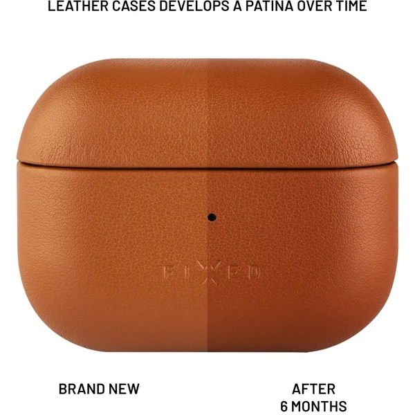 FIXED PodsLeather kožené pouzdro s MagSafe pro Apple AirPods Pro 2 hnědé - Pouzdra - Obrázek cdb79ead6f4d49e1ba9120f20065138b