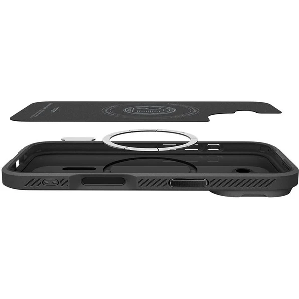 Spigen Optik Armor MagSafe kryt iPhone 17 black - Pouzdra - Obrázek cdc1e12a92ca495da84ec236c7b5e2f7